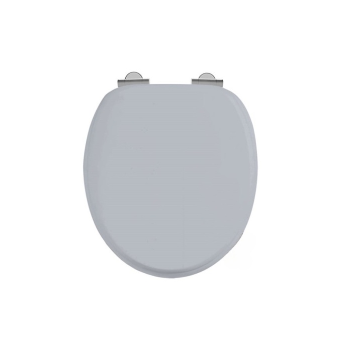 Burlington Classic Grey Soft Close Toilet Seat Sanctuary Bathrooms